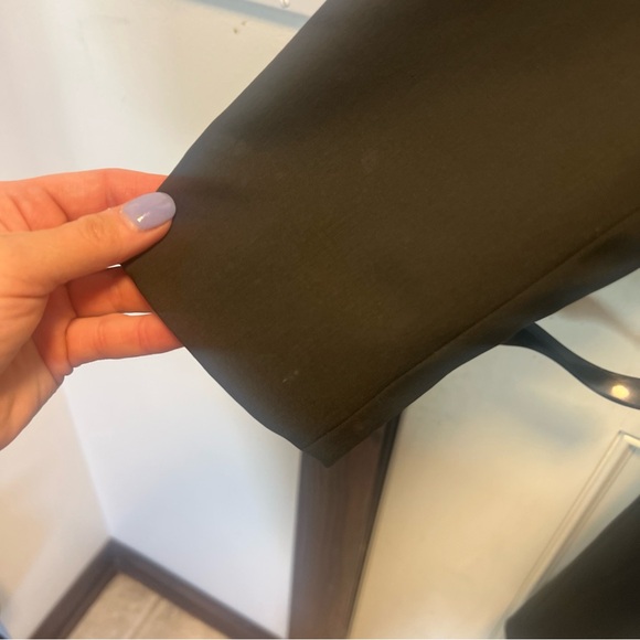 Ann Taylor Blazer Pant Suit Set Black Size 4 Pants 6 Jacket Fully Lined - Picture 5 of 9